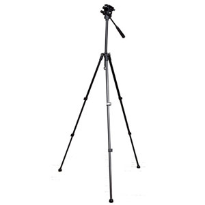  Dolica 57" Aluminum Tripod with Video Pan Head 