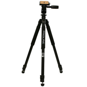  Dolica 73" Proline Aluminum Alloy Tripod and Pan Head, Supports 17 lbs. 