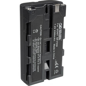  Dedolight DLB-NPF550 7.2v Li-Ion Battery, 14.8 Wh (2000 mAh) for Sony Battery Shoe DLOBML-BS 