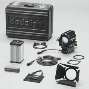  Dedolight Basic Daylight Kit with Head, Ballast, Barndoors, Scrims, Filter Holder and HMI Bulb 