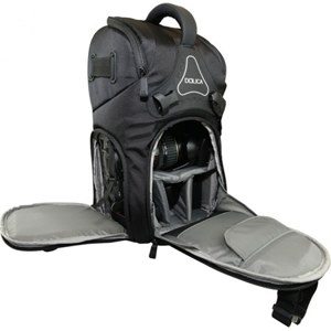 Dolica Small Travel Camera Backpack/Sling, Black: Picture 1 regular