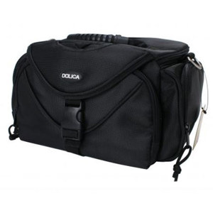 Dolica WB-3592 Large DSLR Camera Case, Black/Orange: Picture 1 regular