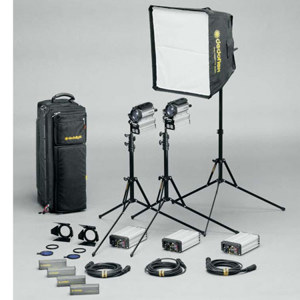 Dedolight Sundance Daylight/Tungsten 3-Light Kit S200-3