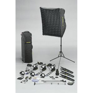 Dedolight S5BU Basic Interviewer 4-Light Kit S5BU