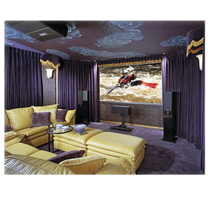 Draper Clarion 4:3 Format Fixed Frame Wall Projection Screen 252085