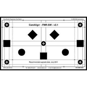 DSC Labs Flare and Monitor Registration Resolution Chart: Picture 1 regular