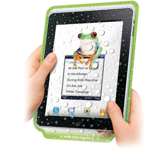 Dual PB208GE Lilly Pad Reusable Protective Cover f/iPad: Picture 1 regular