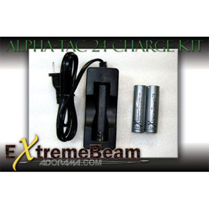  ExtremeBeam Battery Charger for the TAC-24 Flashlight Battery 
