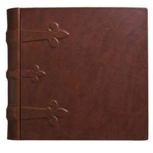 Eccolo 14x14in Large Monastic Album, 50 Sheets, Brown: Picture 1 regular