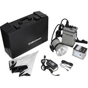  Elinchrom Ranger RX Speed AS 1100 WS Battery Power Pack Pro Kit, with Freelight A Lamphead, 2 Batteries, Varistar Set, & Ranger Case 