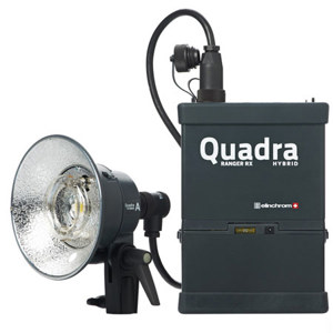  Elinchrom Quadra Hybrid Li-Ion Standard Set S Heads 