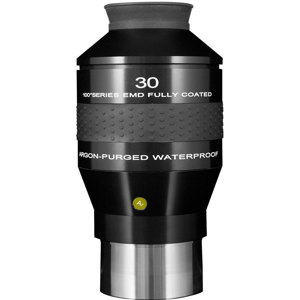 Explore Scientific 100 Degree Series 30mm Argon-Purged Waterproof Eyepiece, Enhanced Multilayer Deposition Coatings, 3" Barrel 