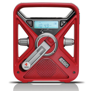 Eton American Red Cross FRX3 Hand Turbine NOAA AM/FM Weather Alert Radio
