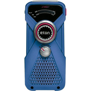 Eton FRX1 Hand Turbine AM/FM Weather Alert Radio and LED Flashlight