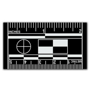  Evident 2" Photo Scales, 10 Pack, Black 