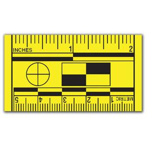  Evident 2" Photo Scales, 10 Pack, Yellow 