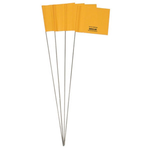  Sirchie Evidence Marking Flag, Orange, 100 Pack 