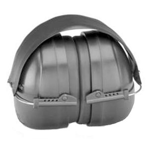  Elvex UltraSonic Foldable Ear Muff with 27 NRR, Steel Headband, 27 NRR, 10.5oz Weight 