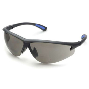  Elvex RX-300 Bifocal Hard Coated Polycarbonate Lens, +1.0 Diopter, Gray 