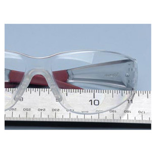  Elvex RX-400-2.5 Bifocal Safety Glass, +2.5 Diopters, PC Lens, Clear 