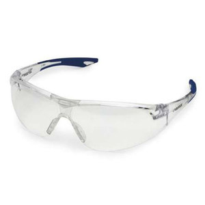  Elvex Avion Anti-Fog PC Lens, Blue Temple Tips, Clear 