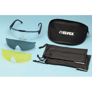 Elvex SG20KIT1 UniWraps Safety Glasses Kit with Lenses: Picture 1 regular