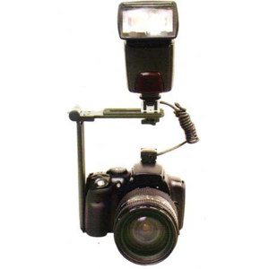  RPS Studio Flash Bracket with iTTL Cord for Nikon Digital SLR Cameras with 10 Pin Connectors - 6" Height 