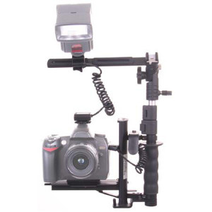  RPS Studio Rotating "Tilt" Flash Bracket with ETTL2 Cord for Canon Digital SLR Cameras with 3 Pin Connectors (5D, 10D, 20D, 30D, 40D, 50D) 