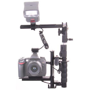  RPS Studio Rotating "Tilt" Flash Bracket with TTL Cord for Pentax K10D & K100D Digital SLR Cameras. 