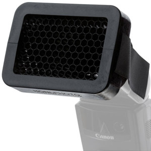  Honlphoto 1/4" Honeycomb Speed Grid for Shoe Mount Portable Flashes 