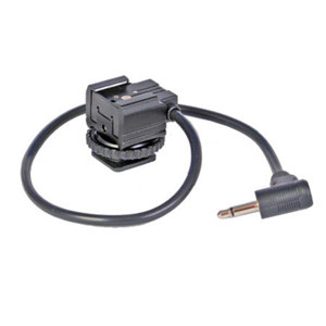  RPS Studio Hot Shoe to 3.5mm Mini Plug for Pocket Wizard with 12" Cord - (Equivalent of Pocket Wizard MHSF1 Cord) 