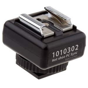  Adorama Adapter Hot Shoe Mount & PC 1010302 