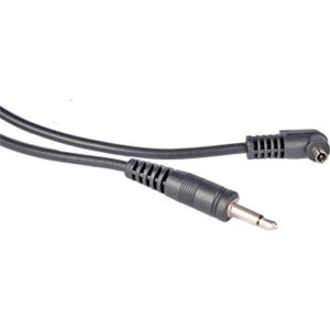  RPS Studio 3.5 Mini to Male PC, 16" Straight Flash Sync Cord #RS-8518 - (Equivalent of Pocket Wizard PC1 Cord) 