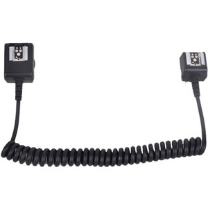  Flashpoint Heavy Duty 6-1/2'. (2m) Off Camera Flash Cord for Dual-Works on Canon, Nikon, Fuji, Samsung 