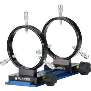  Farpoint FDR108 Dovetail Rings - 3 Point Adjustment, 108mm ID 