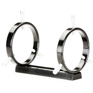  Farpoint FVDR125 125mm I.D. Rings, 3 point adjustment, 2ea. Mounted on an 8" long vixen style dovetail bar 