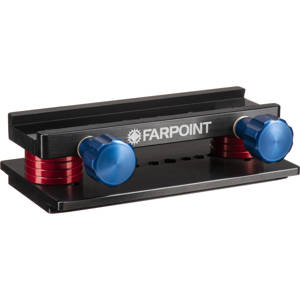  Farpoint FVS2D  Saddle for D Size (Losmandy Style) Dovetail - Adapts "V" Dovetail Mounted Scopes to Larger Mounts 