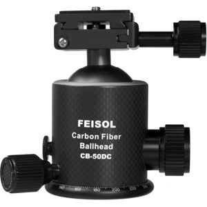  Feisol CB-50DC Carbon Fiber Ball Head with Release Plate QP-144750 