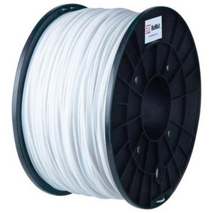  BuMat 1.75mm ABS Filament Cartridge for Flashforge Creator X 3D Printer, White 
