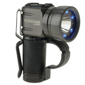  First-Light 999133 Tomahawk Tactical FlashLight with White, Red & Green LED's, Force Gray and with 120 LUMEN Output 