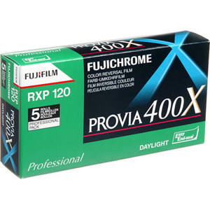 Fuji Provia 400x Professional 120mm ColorSlide Film 5PK: Picture 1 regular