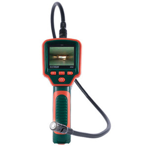  FLIR BR80 Video Borescope Inspection Camera, 17mm Camera Head, 2.4" Color LCD Monitor, 39" Cable 