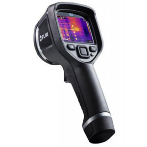  FLIR E-Series E6 Thermal Imaging Infrared Camera with MSX Enhancement, 160x120 IR Resolution, 3.0" 320x240 Color LCD Display, 9Hz Frame Rate 