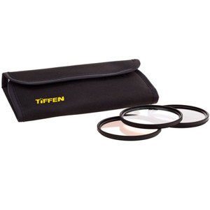  Tiffen 25mm Photo Essentials Three Filter Kit, UV, Polarizer & 812. 