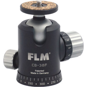  FLM CB-38 F 38mm Ballhead with Friction Control, 55.11 lbs Load Capacity 