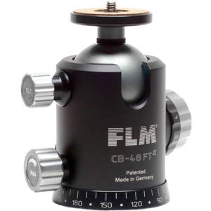  FLM CB-48FT Professional 48mm Ballhead with Friction, Tilt Function, 77.1 lbs Load Capacity 