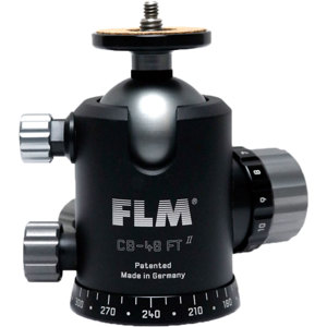  FLM CB-48 FTR 1.8" Ball Head with Friction / Tilt, 99 lbs Load Capacity 