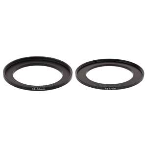  Adorama Step-Up Adapter Ring 46mm Lens to 77mm Filter Size 
