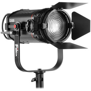  Fiilex Q500-AC 5" Fresnel LED Light, 2800-6500K CCT Range, 42000 Hours LED Life, 750W Tungsten Equivalent Output 