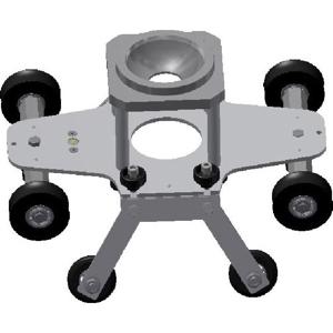  Foba AMOVE Camera Dolly for COMBITUBE Rails, 22lbs (9.97kg) Load Capacity 